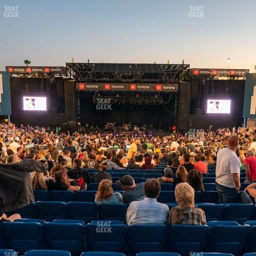 Pacific Amphitheatre - Section Ga Lawn Seat View