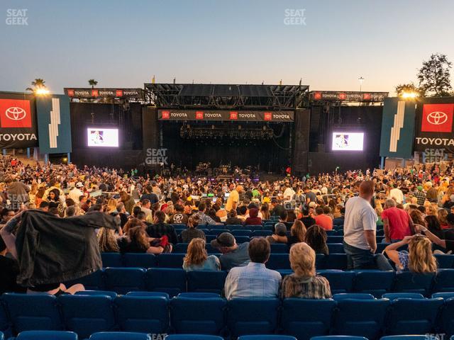 Pacific Amphitheatre - Section Ga Lawn Seat View