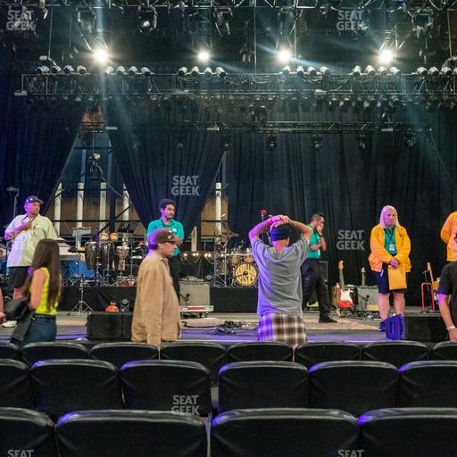 Pacific Amphitheatre - Section Pit Seat View