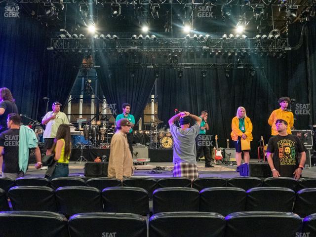 Pacific Amphitheatre - Section Pit Seat View