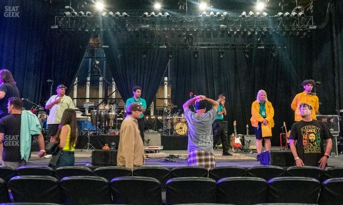 Pacific Amphitheatre - Section Pit Seat View