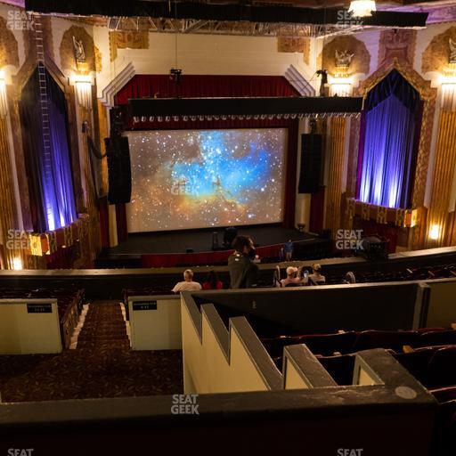 Paramount Theatre - CO - Section Balcony Left Seat View