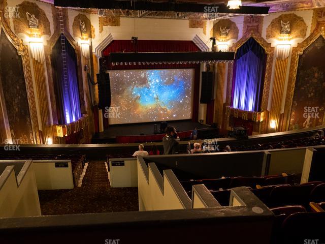 Paramount Theatre - CO - Section Balcony Left Seat View