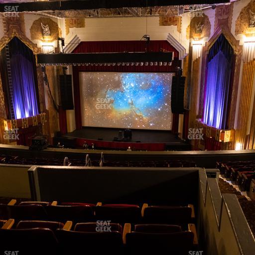 Paramount Theatre - CO - Section Balcony Right Seat View