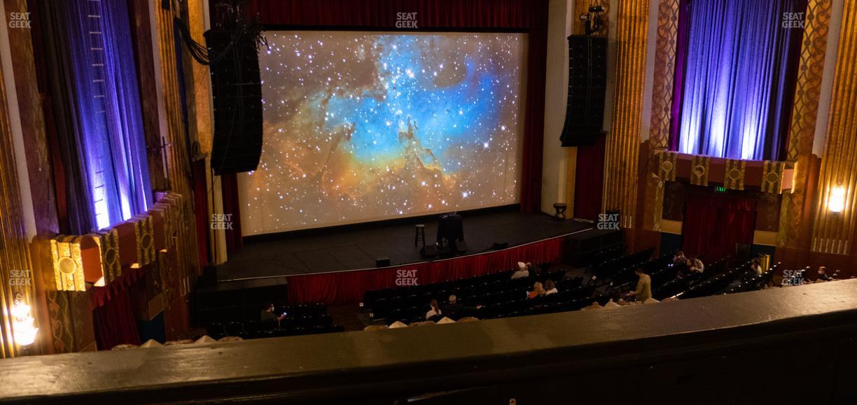 Paramount Theatre - CO - Section Mezzanine Left Seat View