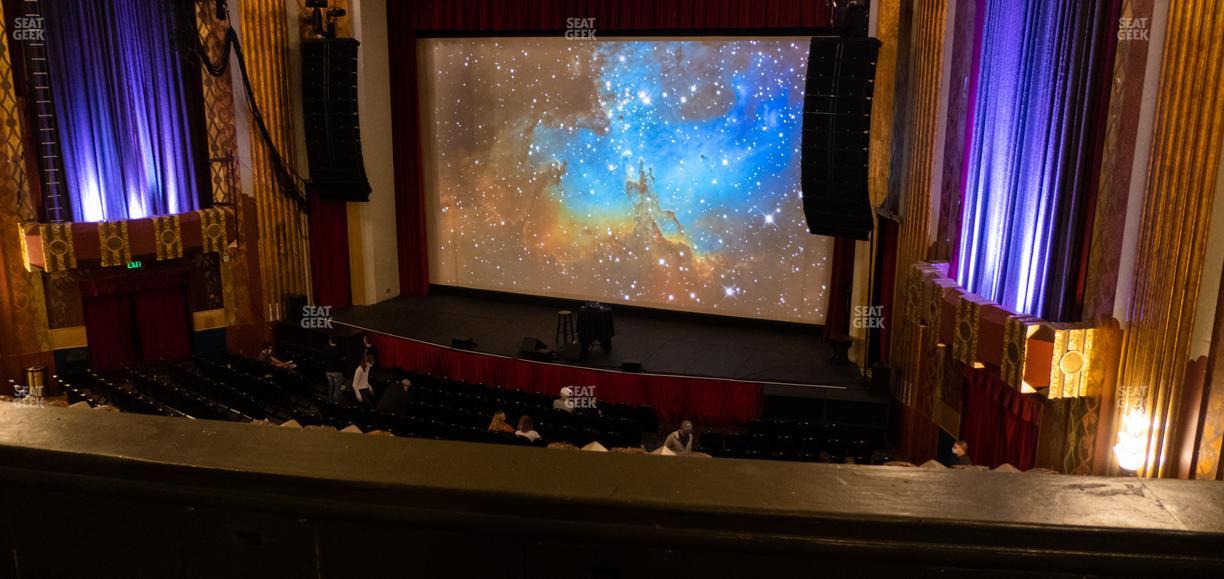 Paramount Theatre - CO - Section Mezzanine Right Seat View