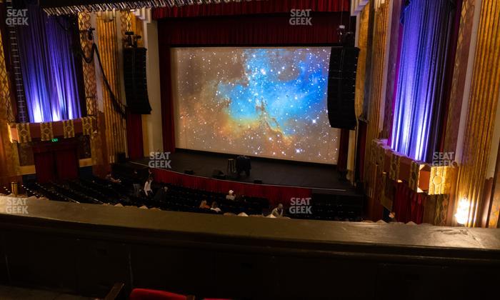 Paramount Theatre - CO - Section Mezzanine Right Seat View