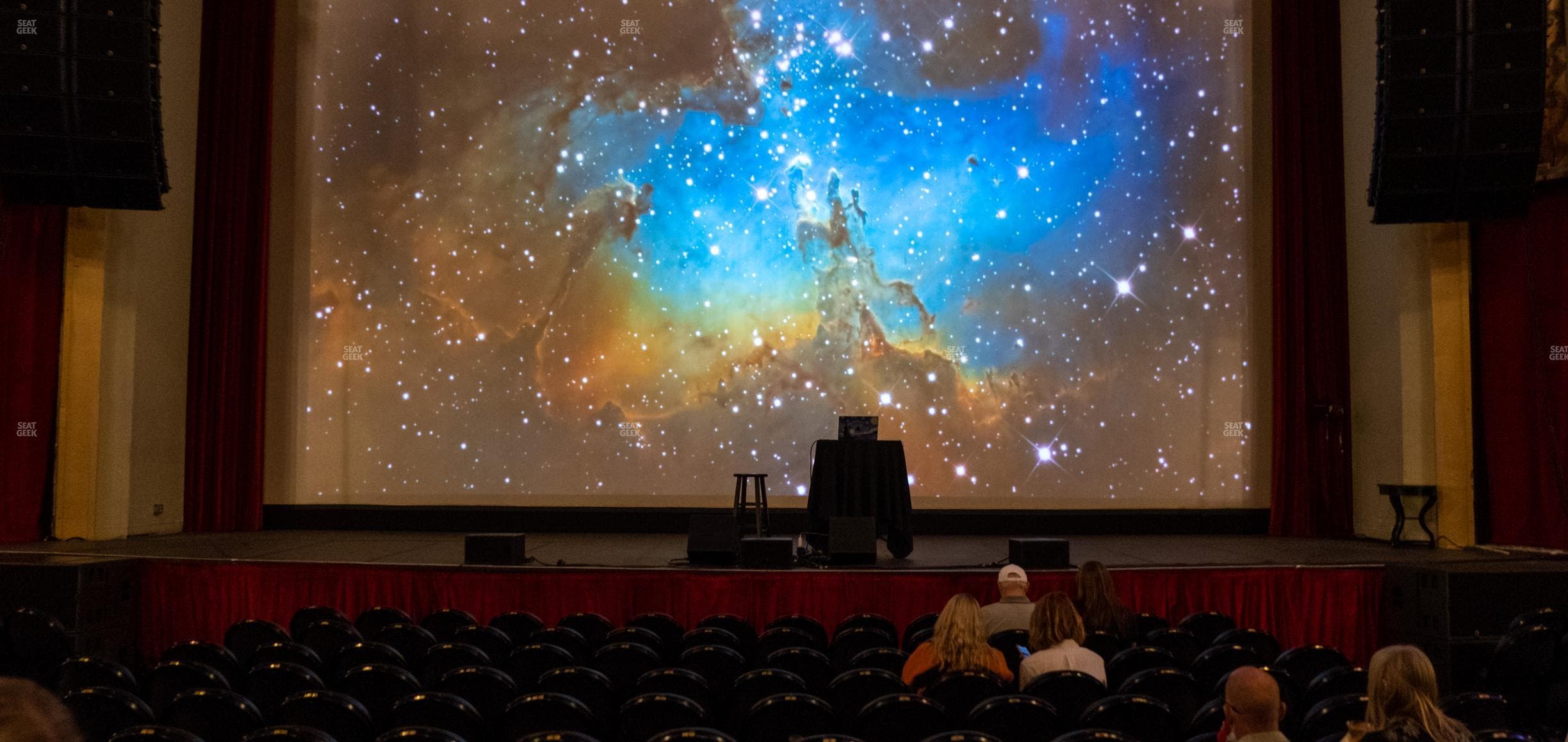 Paramount Theatre - CO - Section Orchestra Center Seat View