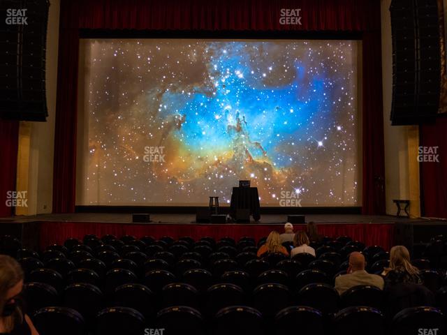 Paramount Theatre - CO - Section Orchestra Center Seat View