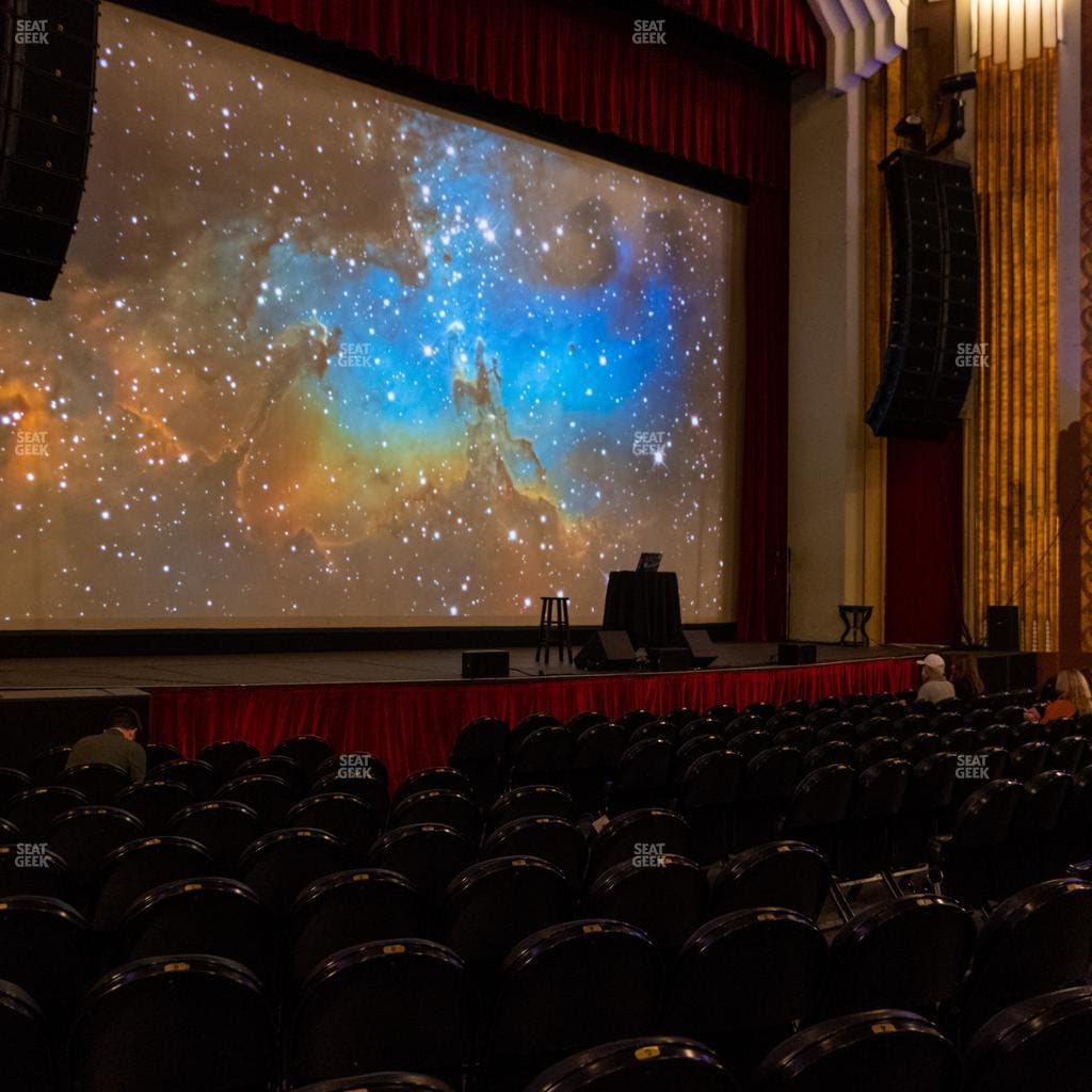 Paramount Theatre - CO - Section Orchestra Left Seat View