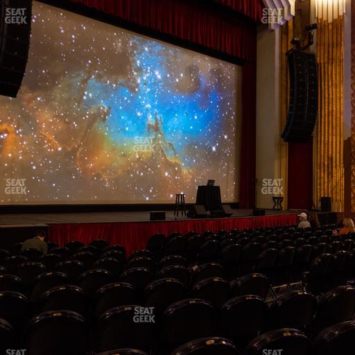 Paramount Theatre - CO - Section Orchestra Left Seat View