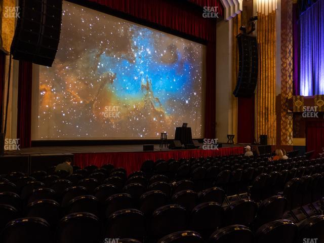 Paramount Theatre - CO - Section Orchestra Left Seat View