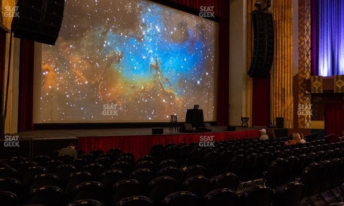 Paramount Theatre - CO - Section Orchestra Left Seat View
