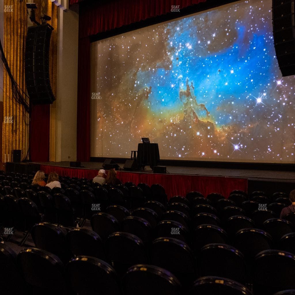Paramount Theatre - CO - Section Orchestra Right Seat View