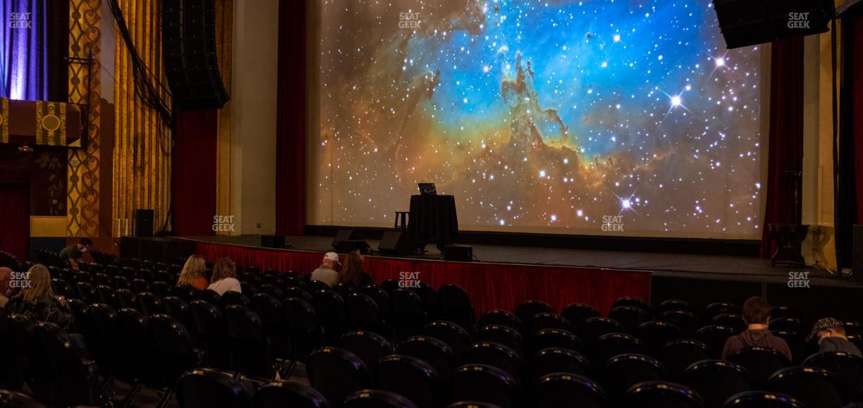 Paramount Theatre - CO - Section Orchestra Right Seat View