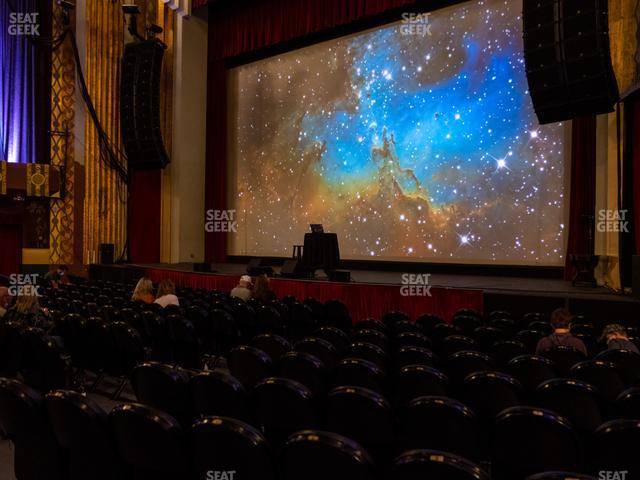 Paramount Theatre - CO - Section Orchestra Right Seat View