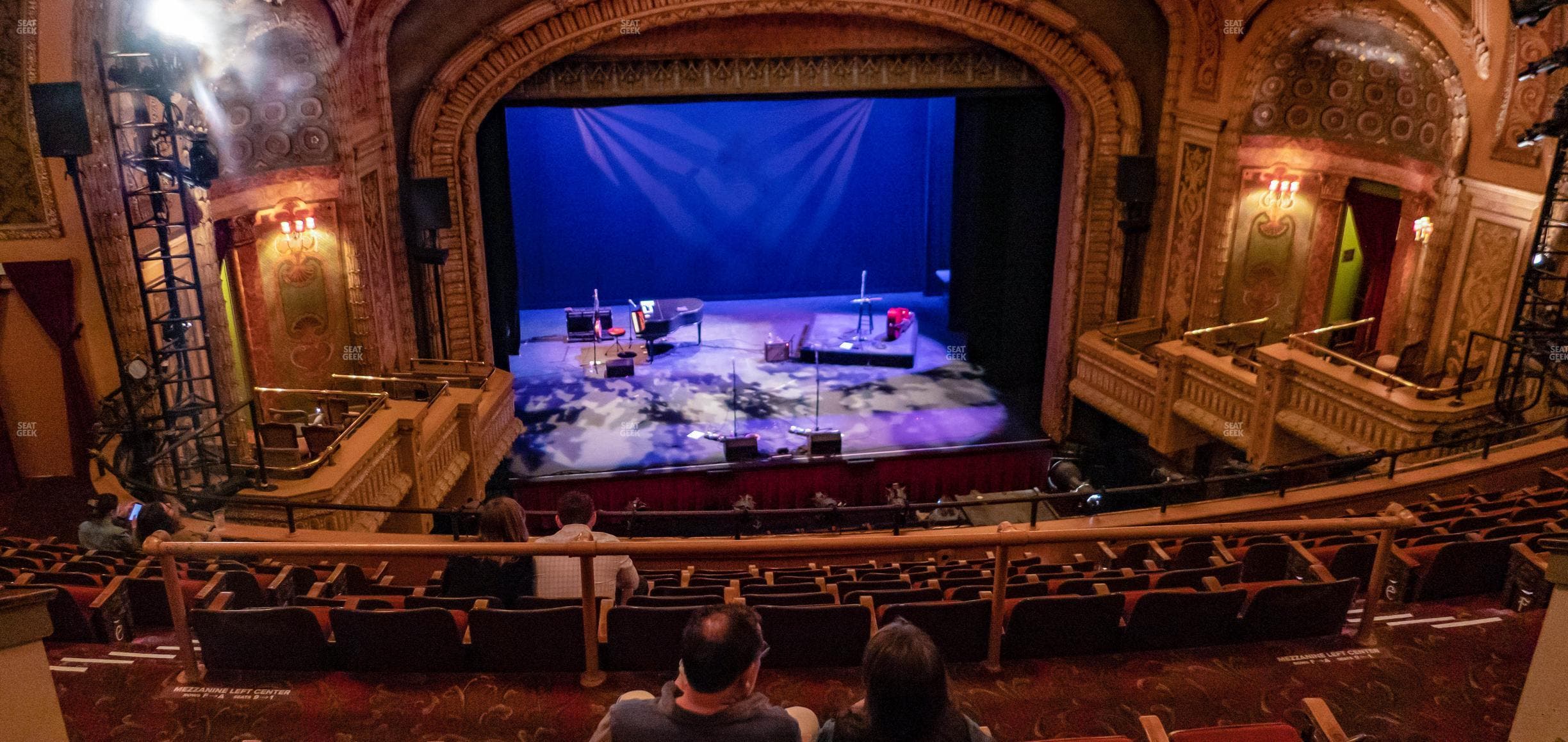 Paramount Theatre Austin - Section Balcony Left Center Seat View