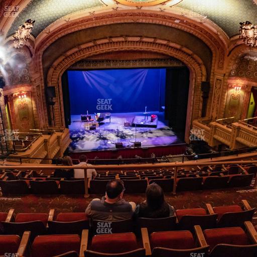Paramount Theatre Austin - Section Balcony Left Center Seat View