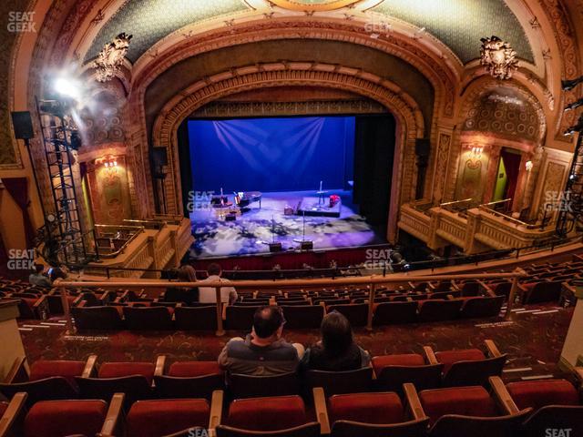 Paramount Theatre Austin - Section Balcony Left Center Seat View
