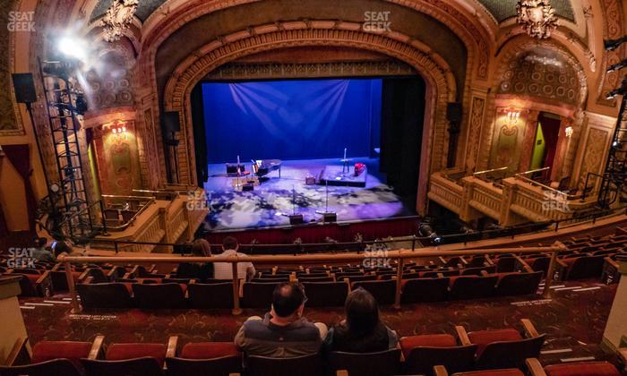 Paramount Theatre Austin - Section Balcony Left Center Seat View