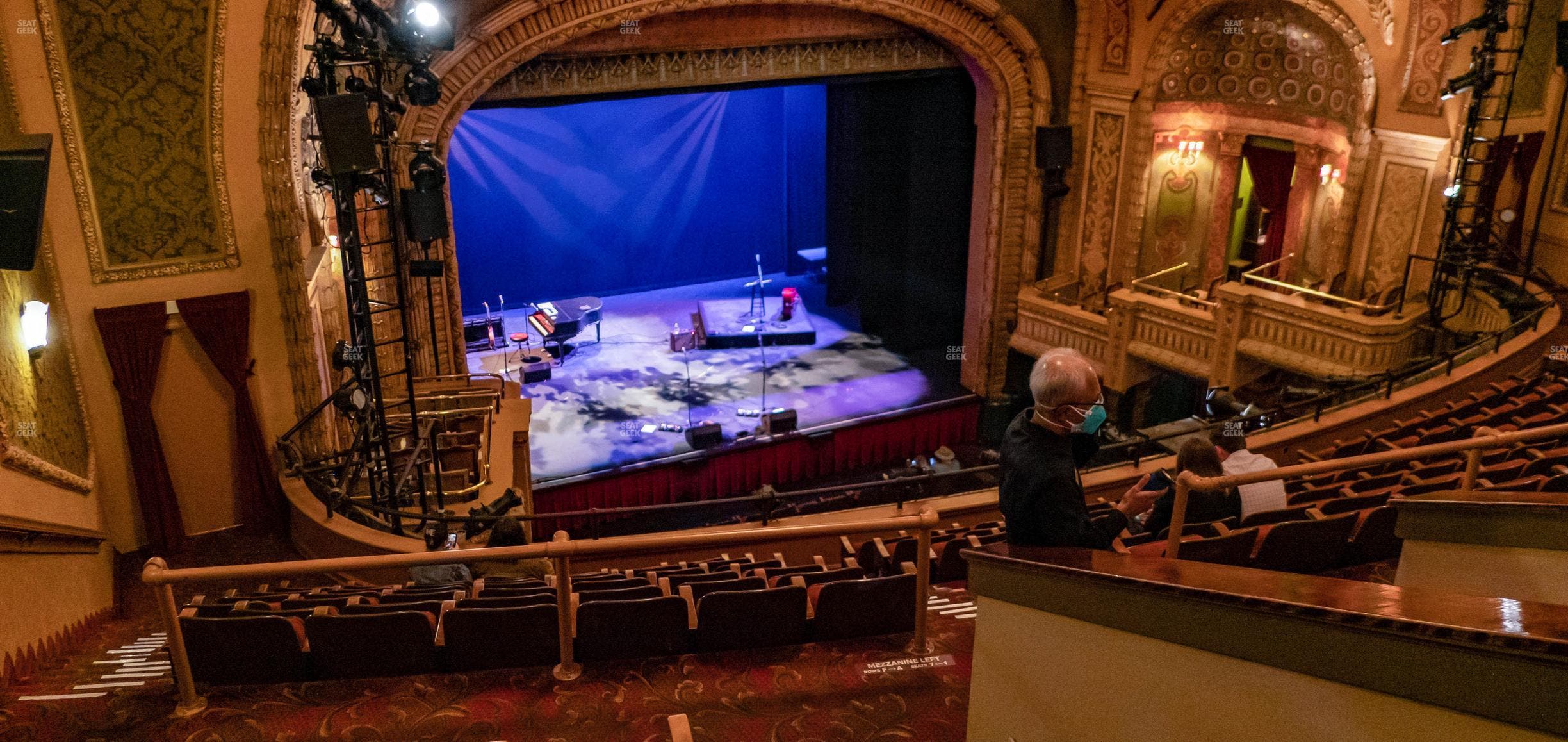 Paramount Theatre Austin - Section Balcony Left Seat View