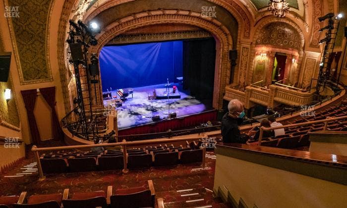 Paramount Theatre Austin - Section Balcony Left Seat View