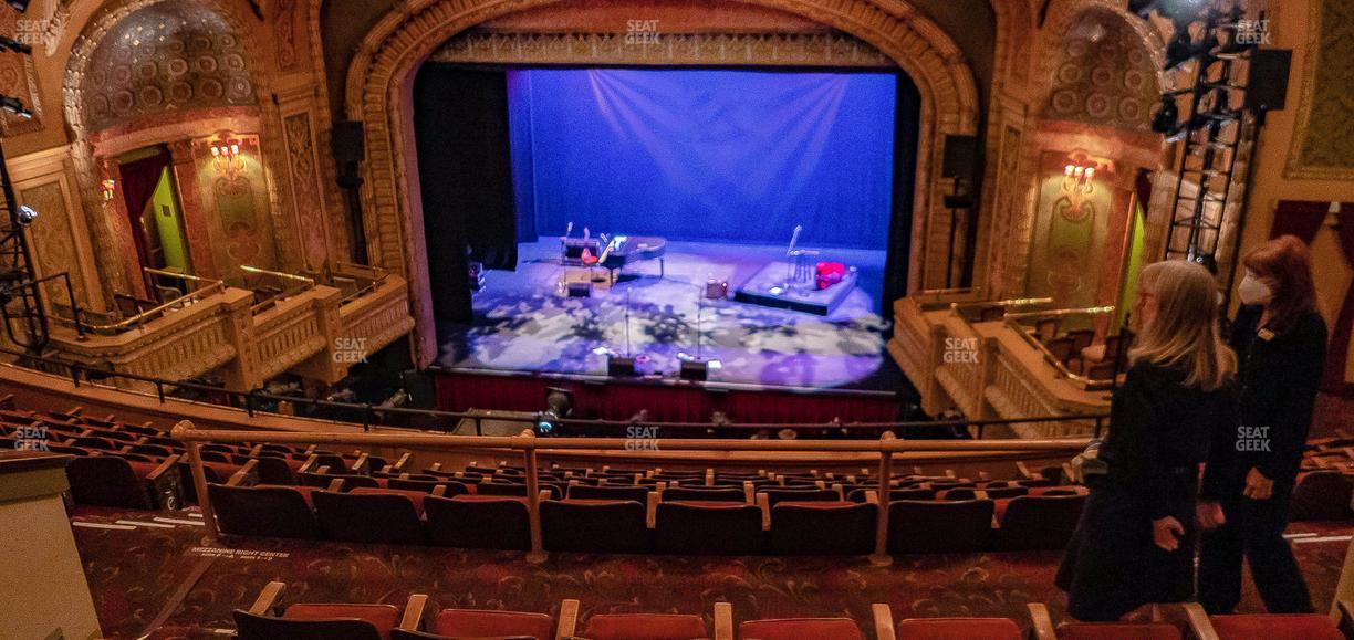 Paramount Theatre Austin - Section Balcony Right Center Seat View