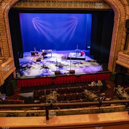 Paramount Theatre Austin - Section Mezzanine Left Center Seat View