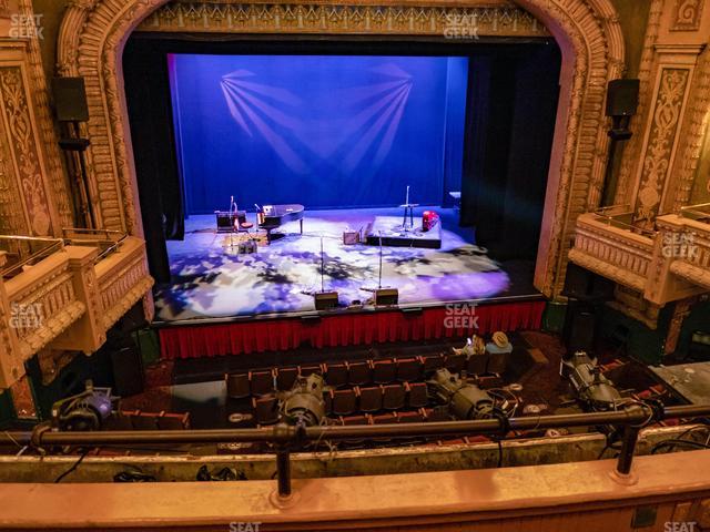 Paramount Theatre Austin - Section Mezzanine Left Center Seat View