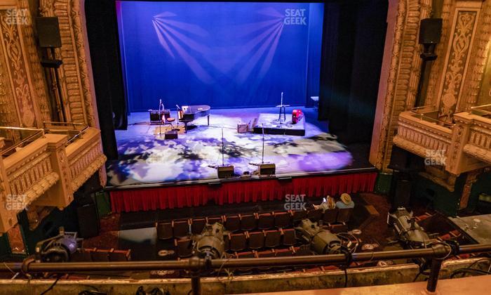 Paramount Theatre Austin - Section Mezzanine Left Center Seat View