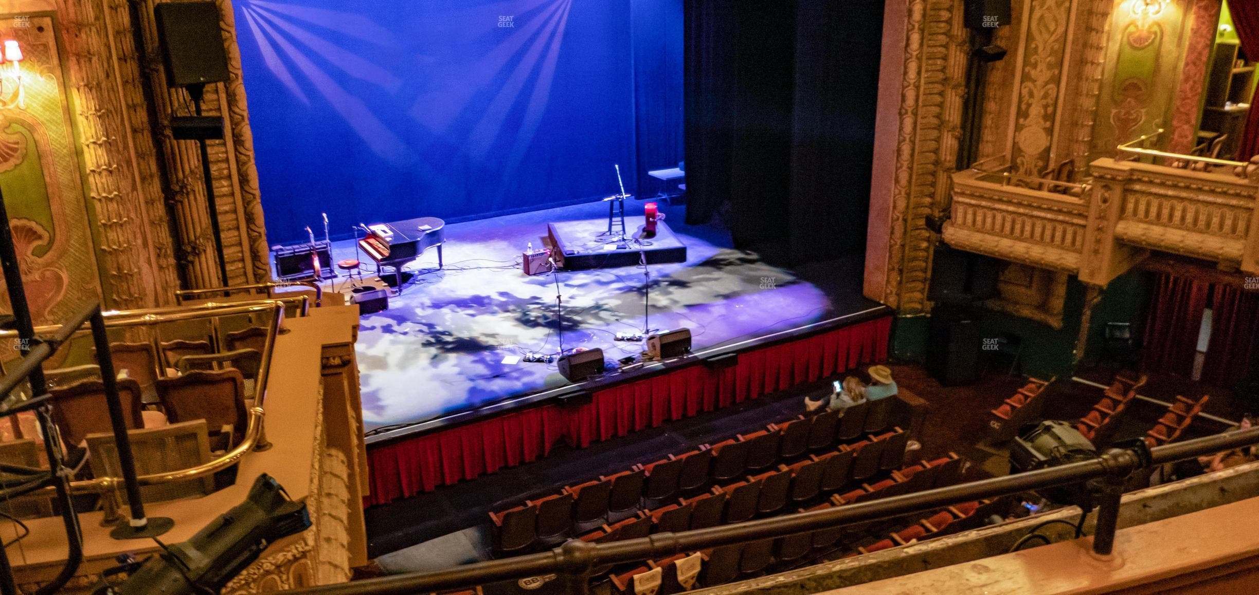 Paramount Theatre Austin - Section Mezzanine Left Seat View