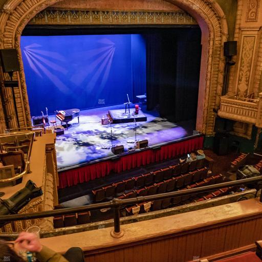 Paramount Theatre Austin - Section Mezzanine Left Seat View
