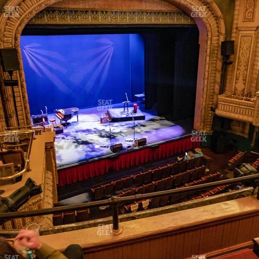 Paramount Theatre Austin - Section Mezzanine Left Seat View