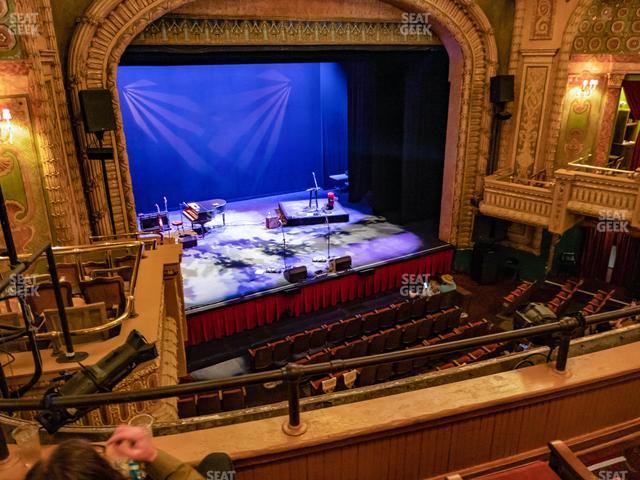 Paramount Theatre Austin - Section Mezzanine Left Seat View