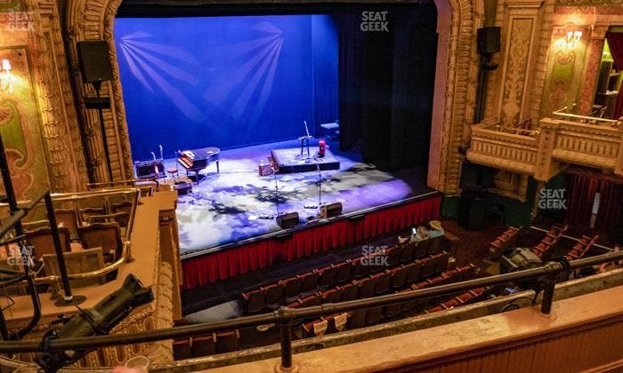 Paramount Theatre Austin - Section Mezzanine Left Seat View