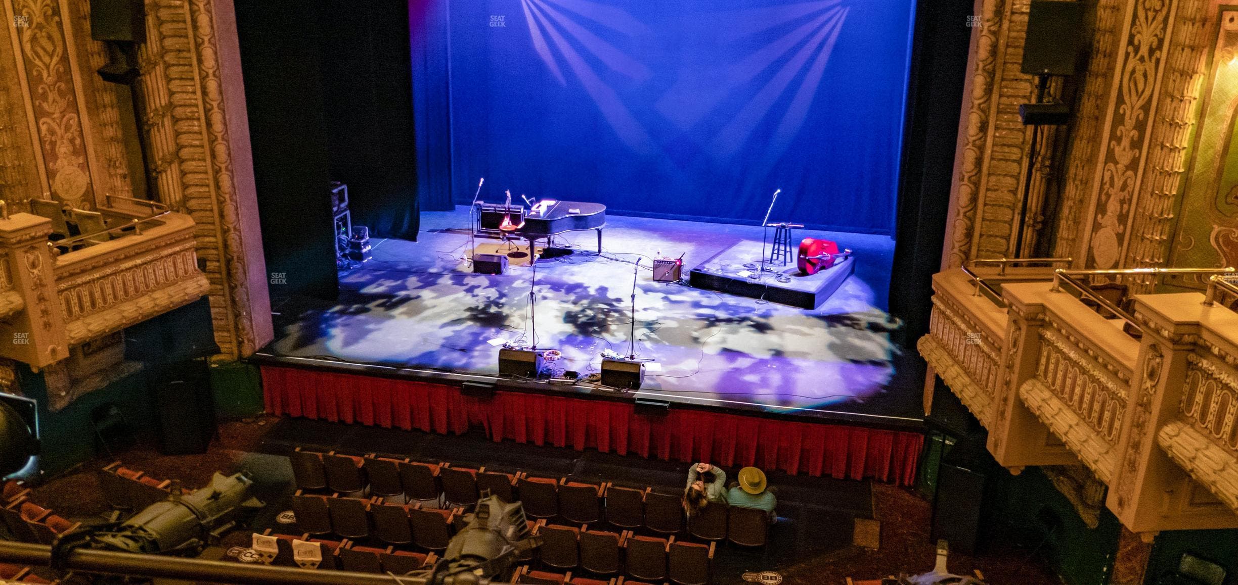 Paramount Theatre Austin - Section Mezzanine Right Center Seat View