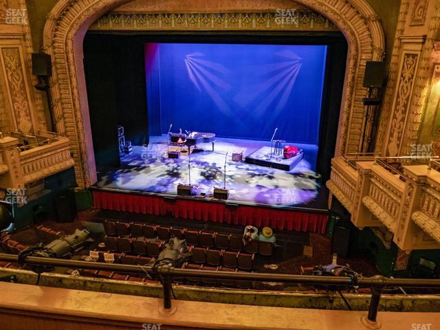 Paramount Theatre Austin - Section Mezzanine Right Center Seat View