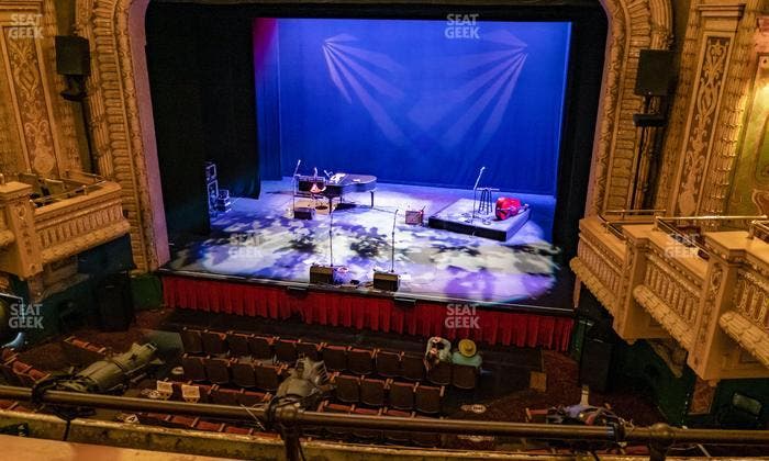 Paramount Theatre Austin - Section Mezzanine Right Center Seat View
