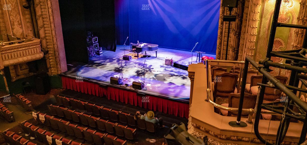 Paramount Theatre Austin - Section Mezzanine Right Seat View