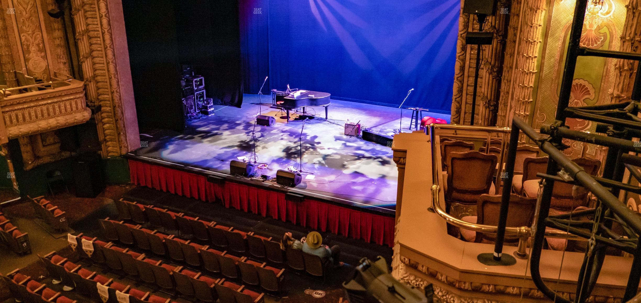 Paramount Theatre Austin - Section Mezzanine Right Seat View