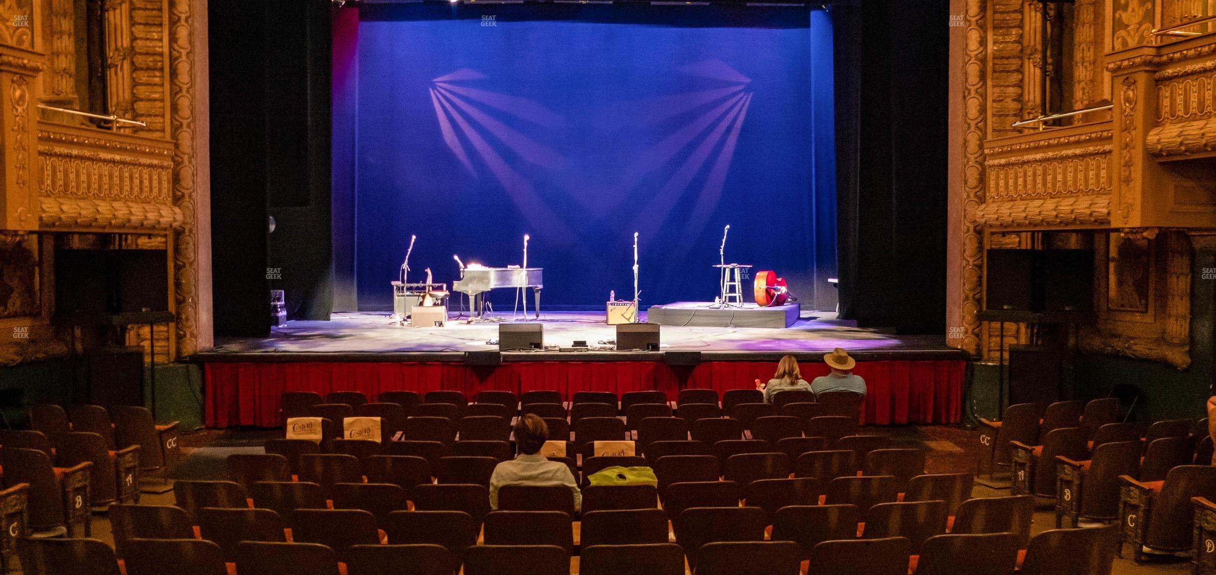 Paramount Theatre Austin - Section Orchestra Center Seat View
