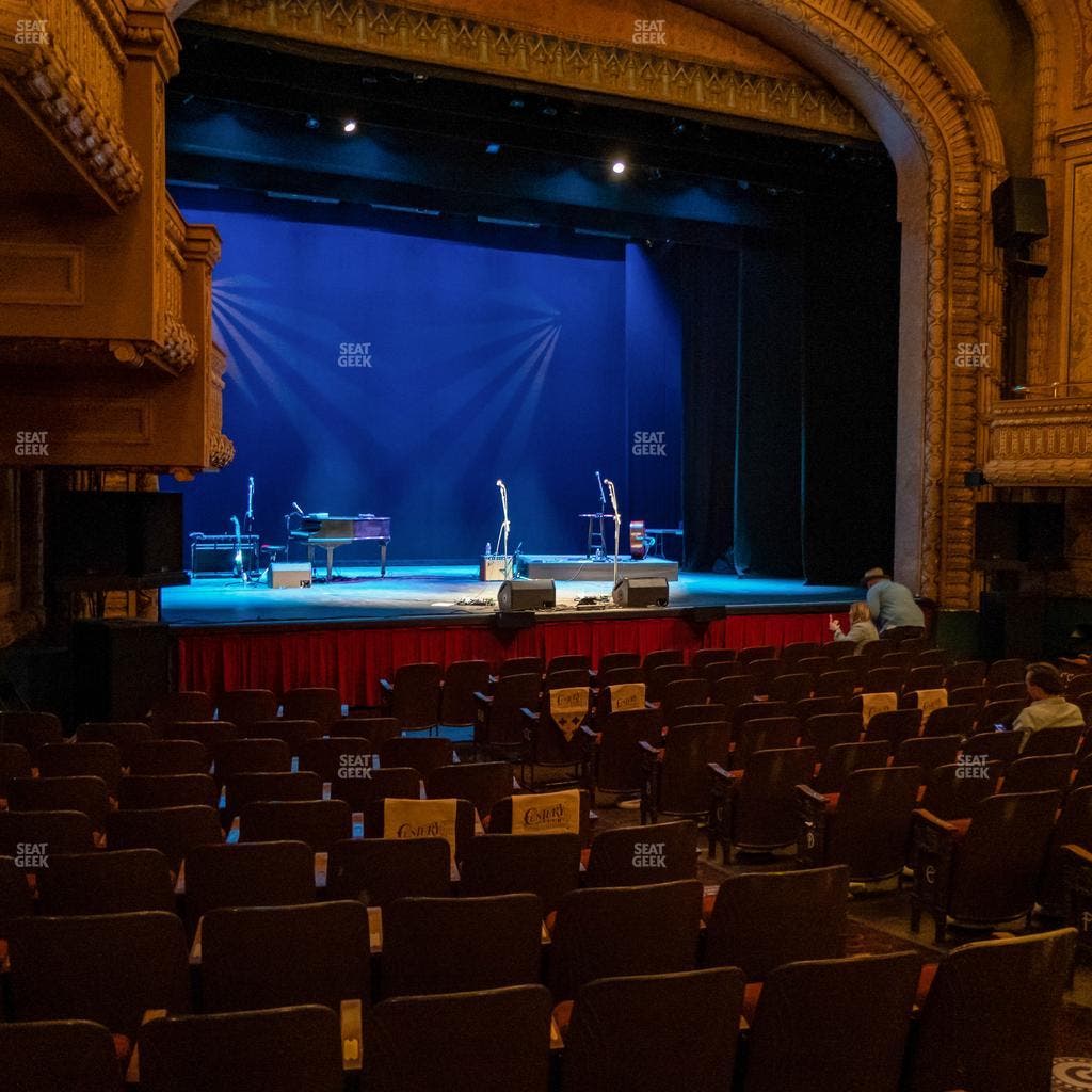 Paramount Theatre Austin - Section Orchestra Left Seat View