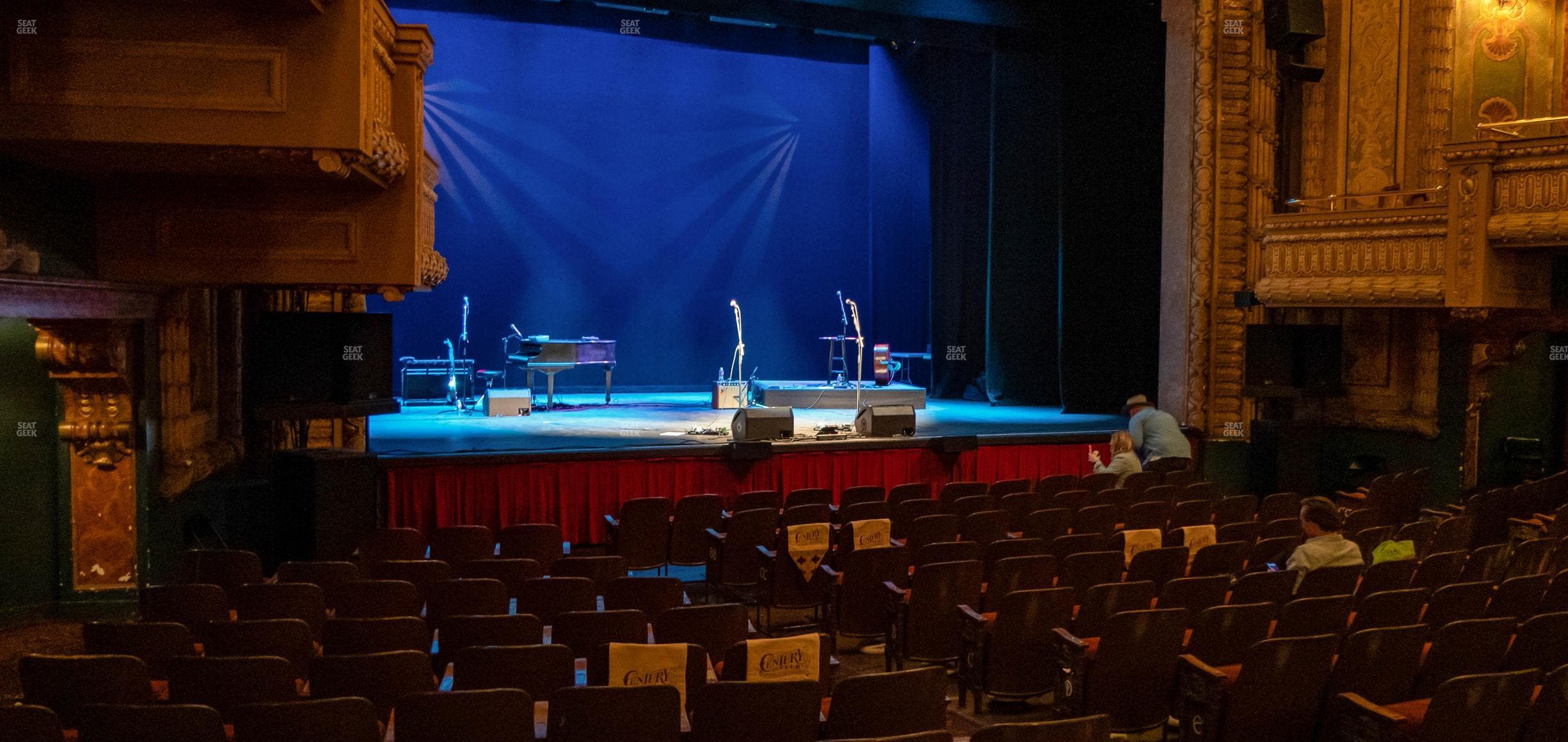 Paramount Theatre Austin - Section Orchestra Left Seat View