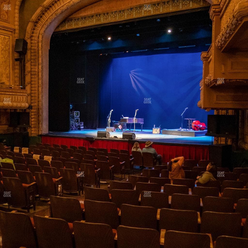 Paramount Theatre Austin - Section Orchestra Right Seat View