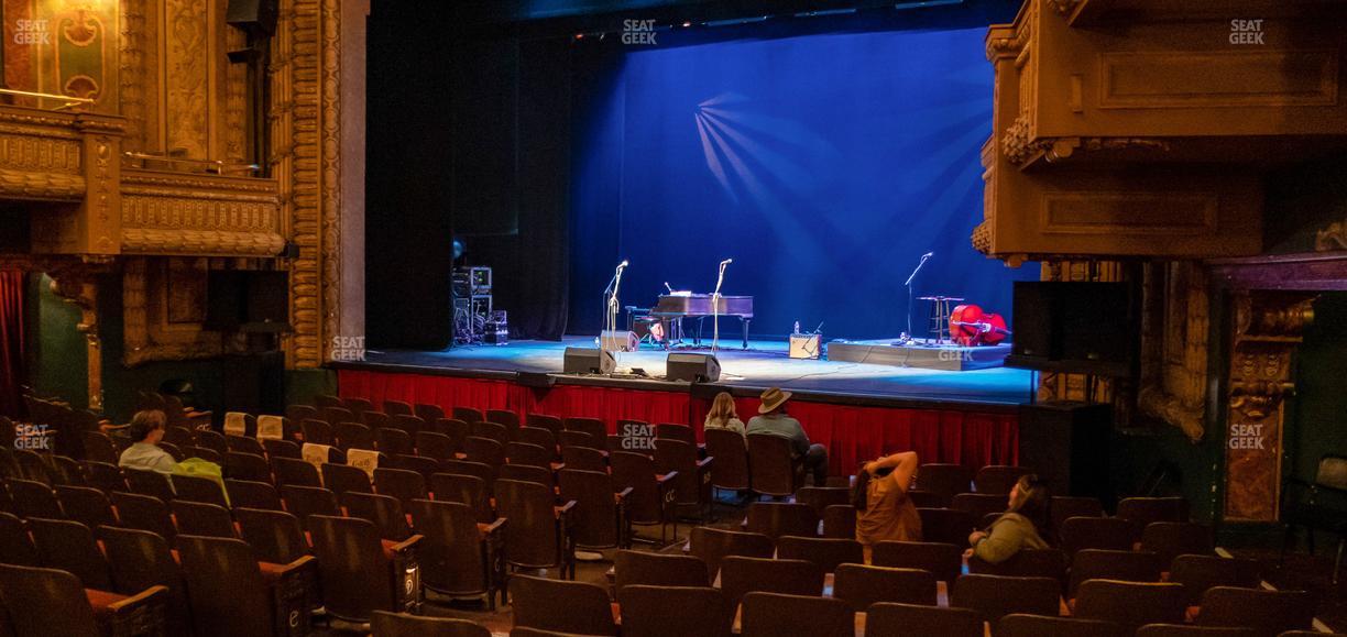 Paramount Theatre Austin - Section Orchestra Right Seat View