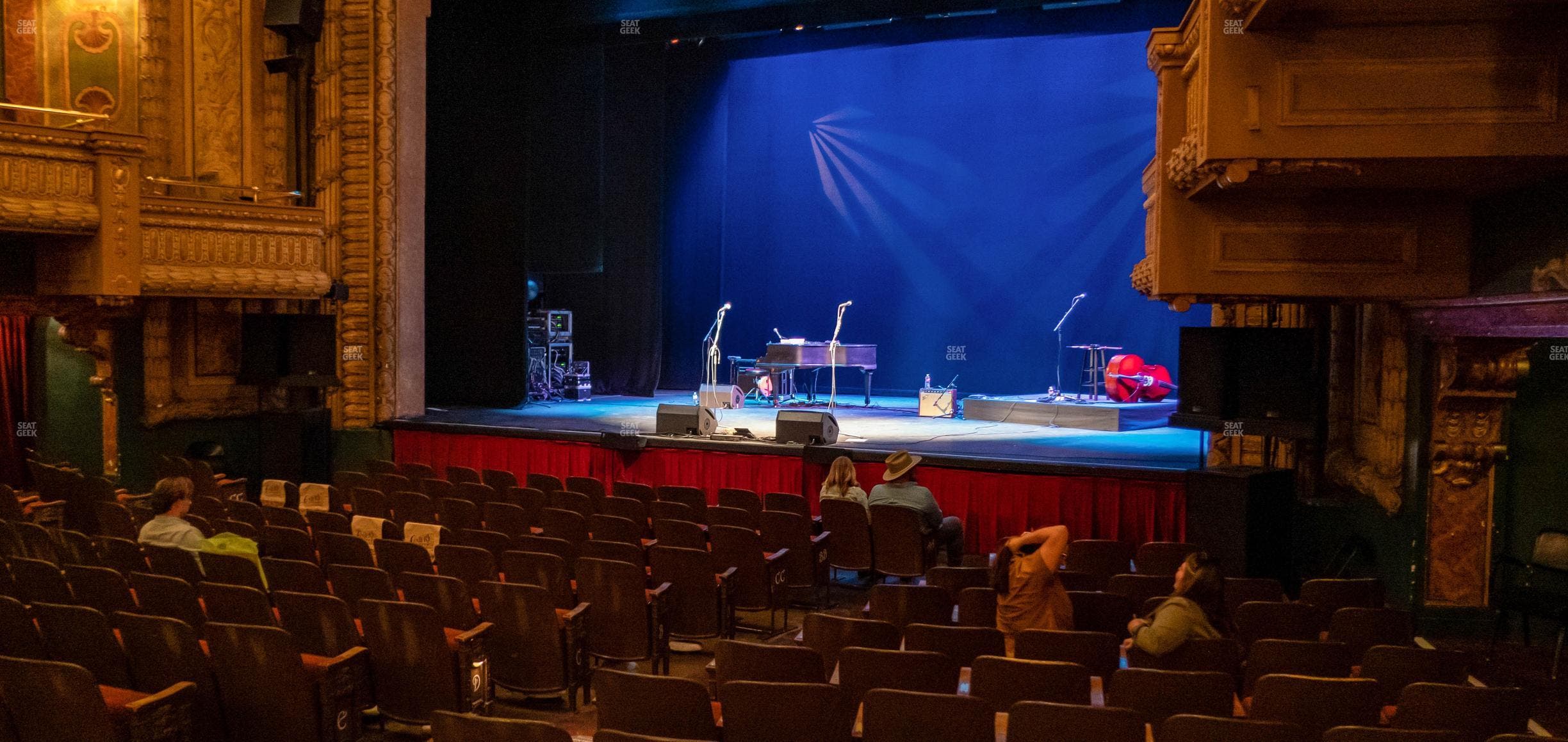 Paramount Theatre Austin - Section Orchestra Right Seat View