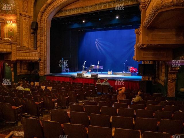 Paramount Theatre Austin - Section Orchestra Right Seat View