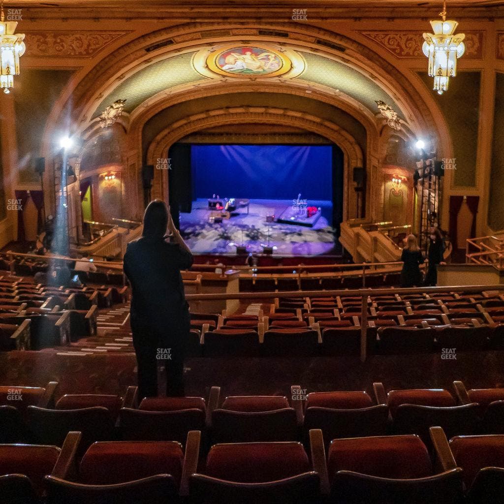 Paramount Theatre Austin - Section Upper Balcony Center Seat View