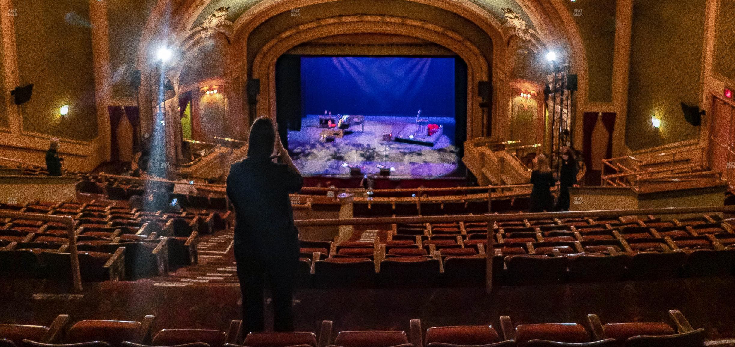 Paramount Theatre Austin - Section Upper Balcony Center Seat View