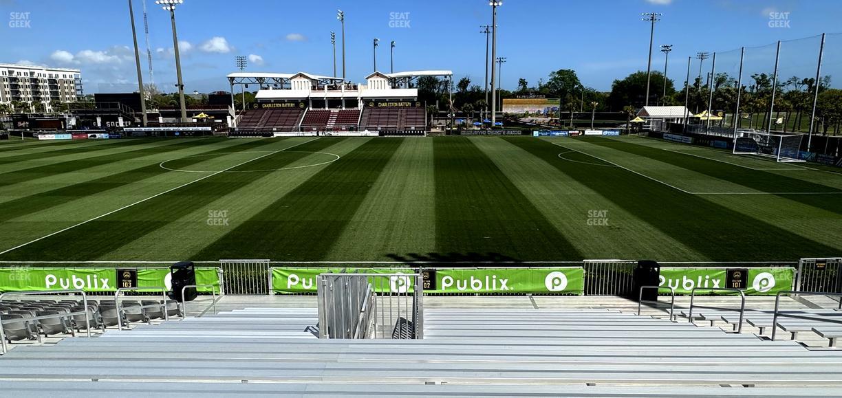 Patriots Point Athletics Complex - Section 102 Ada Seat View